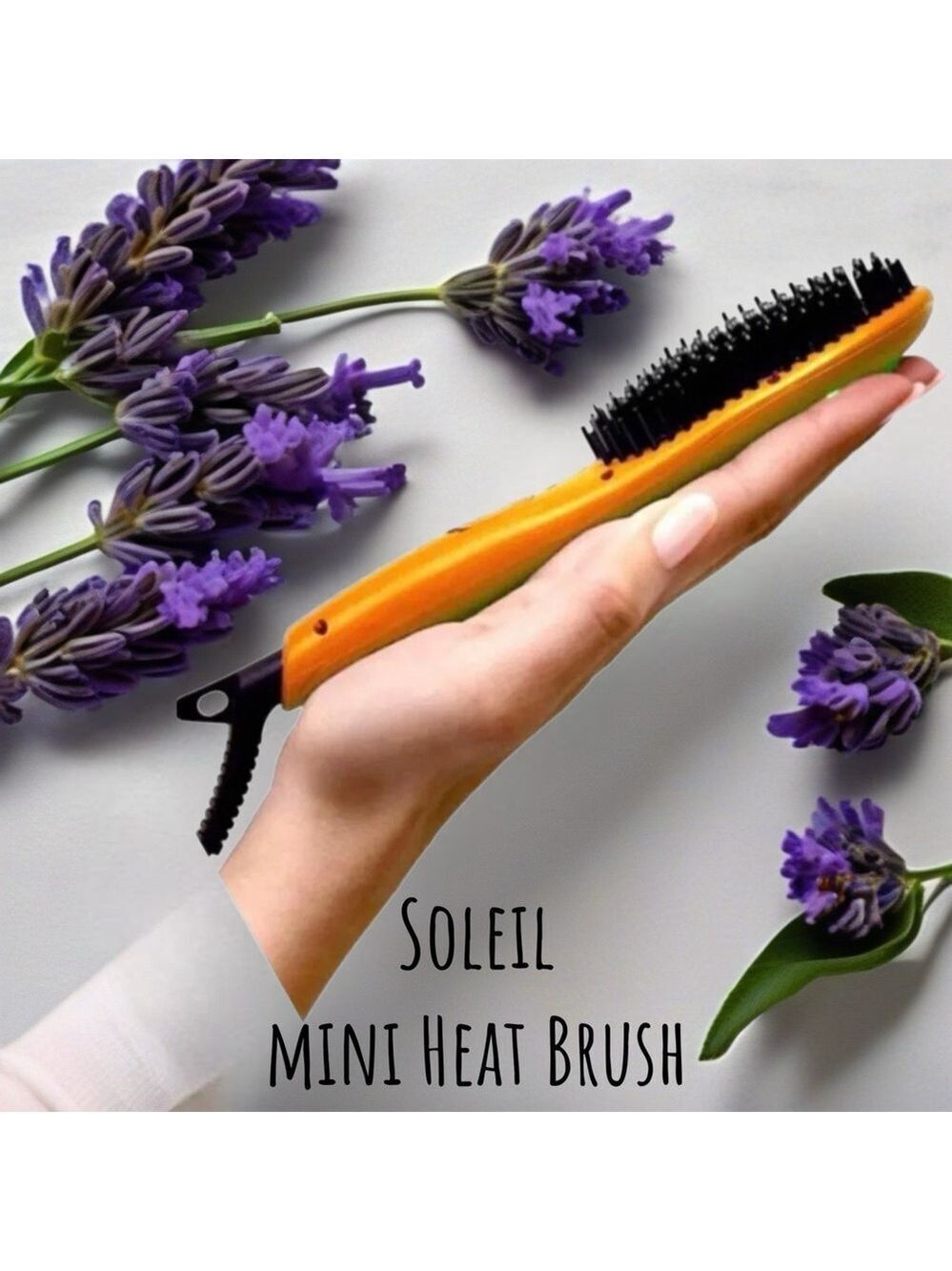 Soleil Mini Heat Brush in Apricot